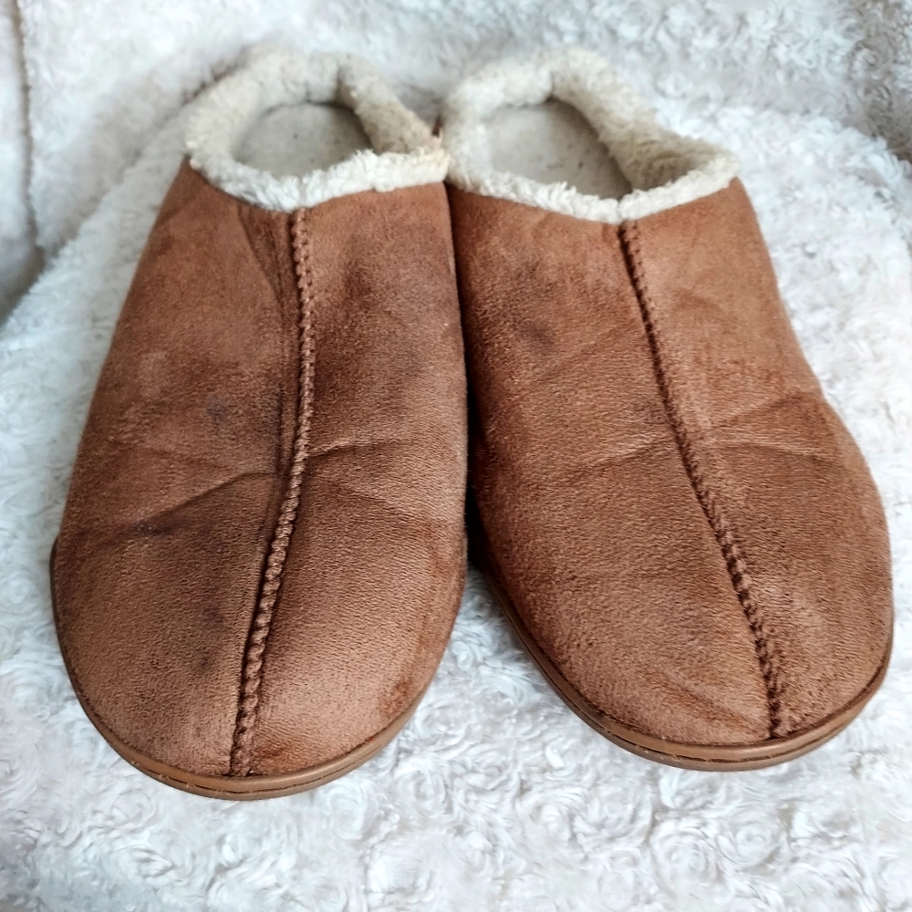Sherpa lined Indoor Outdoor House shoes slippers XL Grandpacore Cabincore Winter